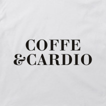 Футболка женская "Coffee & cardio"